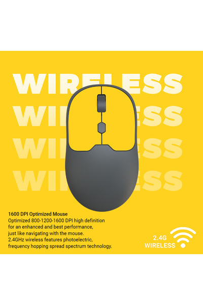 trands مجموعة لوحة مفاتيح لاسلكية بتقنية البلوتوث وماوس لاسلكي 2.4 جيجاهرتز