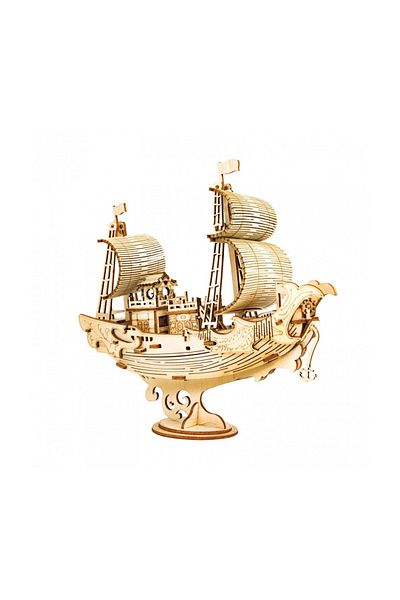 Rolife 3D Puzzle, Japanese Diplomatic Ship, Wood, Rolife, 91 pieces