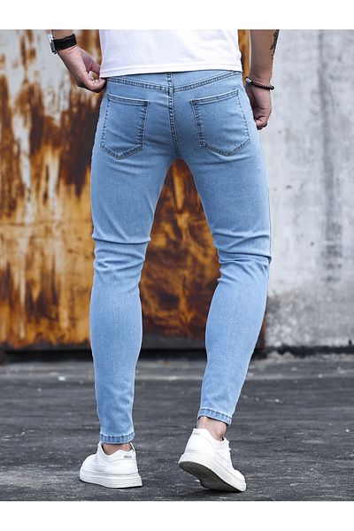 WKM Men's Casual Regular Waist Jean Jeans