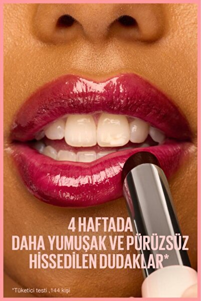 Maybelline New York Lifter Glaze Shea Yağı ve Hyalüronik Asit içeren Renkli Dudak Balmı - 04 Cherry Swirl