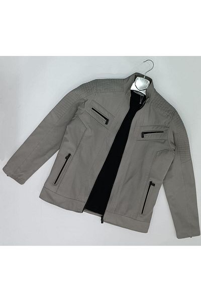 CLASSİCS MEN Ανδρικό εποχιακό μπουφάν Xavir Slim Fit με φερμουάρ