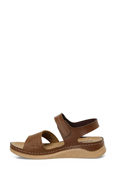 Polaris 164400.Z5FX Taba Kadın Düz Sandalet