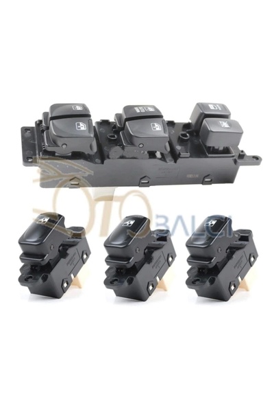 otobalcı Hyundai Accent Era Cam Açma Düğmesi Anahtarı Takım 2006--2012