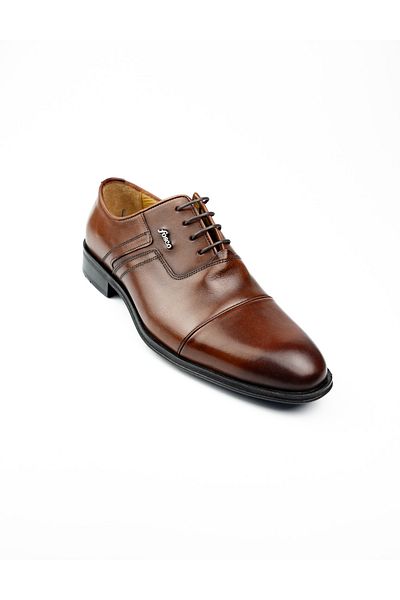 Fosco 1539 Tan Leather Men's Classic Shoes