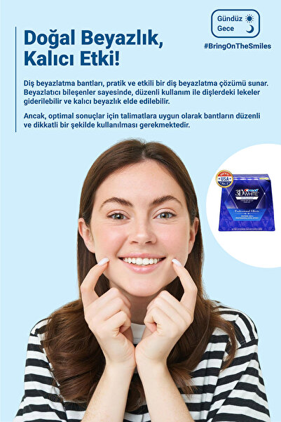 CREST Whitestrips Professional Effects - Diş Beyazlatma Bandı (1 KUTU)