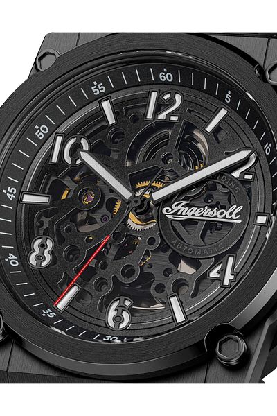 Ingersoll Ανδρικό ρολόι Ingersoll I16602, Αυτόματο, 46mm, 5ATM