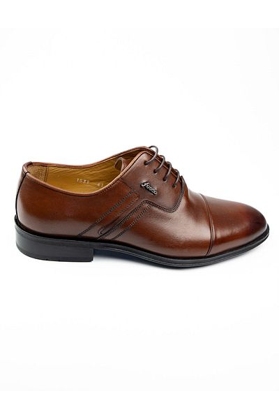 Fosco 1539 Tan Leather Men's Classic Shoes