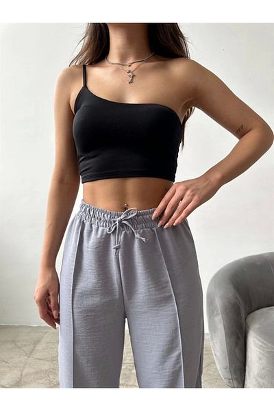 KAZAX Striped Linen Trousers