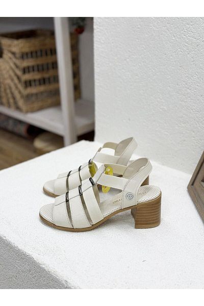 Mammamia D25Ys-2750 Women's Leather Sandals