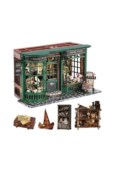 CUTEBEE 3d Puzzle, Diy House, Magic Wand Shop, , 299 Pieces