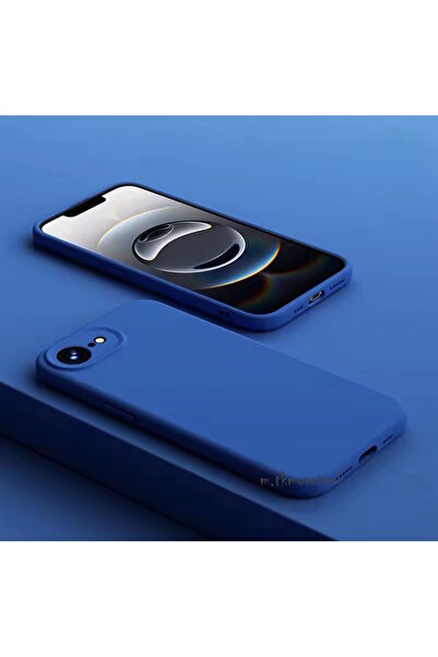 m.tk moveteck iPhone 16e uyumlu Kılıf Lansman Kamera Korumalı içi Kadife Yumuşak Renkli Silikon Mat Hisli