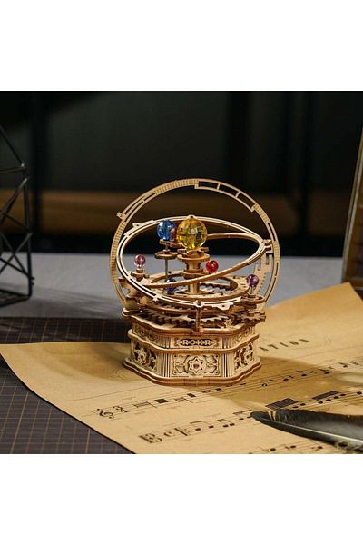 ROKR 3d Puzzle Music Box, Starry Night, , Wood, 101 Pieces, Amk51