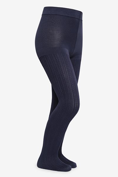 Penti Hübsche gestrickte marineblaue Strumpfhosen