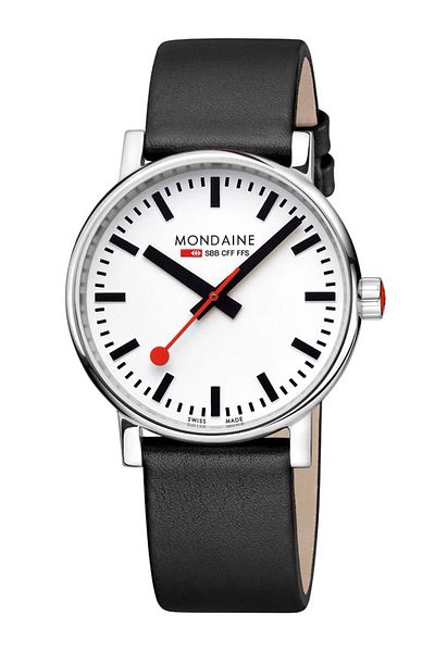 MONDAINE Mens Watch Mse.40110.lbv, Quartz, 40mm, 3atm