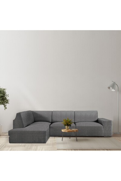 EYSA CONFECTIONES Husa coltar stanga cu sezlong bielastica 350-500cm, Premium...