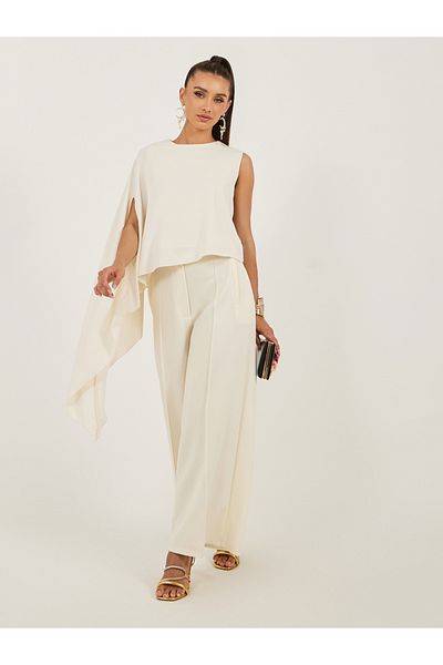 Styli One Cape Sleeve Regular Fit Top