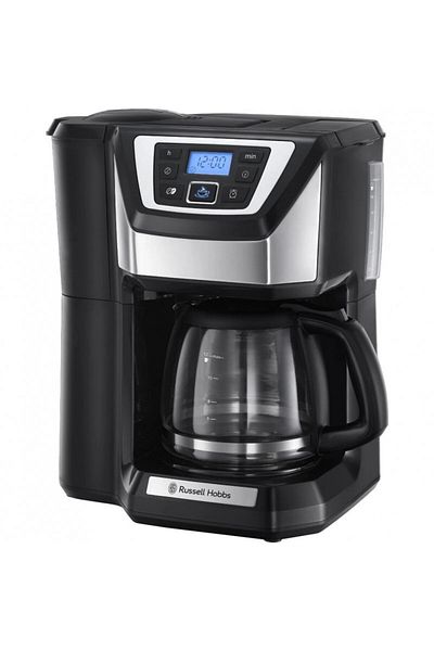 RUSSELL HOBBS Russell Hobbs 22000-56 Coffee Maker with Grinder 1025W 1.25L 12 Cups Black