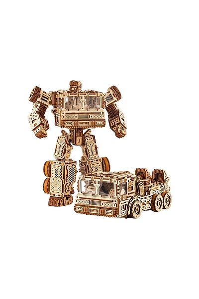 Wood Trick 3D mechanical puzzle, Timbertron Ultima, WT, wood, 1212 pieces