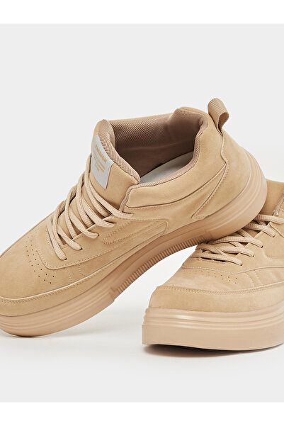 Styli High Top Lace Up Platform Sole Sneakers