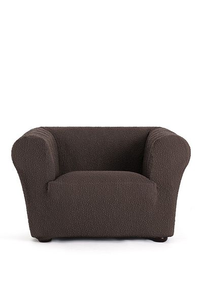 EYSA CONFECTIONES Husa bielastica fotoliu Chesterfield, Premium ROC, C/7 Maro inchis