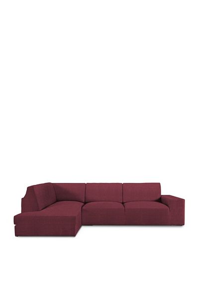 EYSA CONFECTIONES Husa coltar stanga cu sezlong bielastica 350-500cm, Premium ROC, C/8 bordo