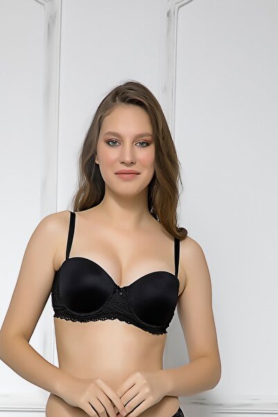 MOONLİGHT Kadın Siyah Dolgusuz Sütyen MML2900