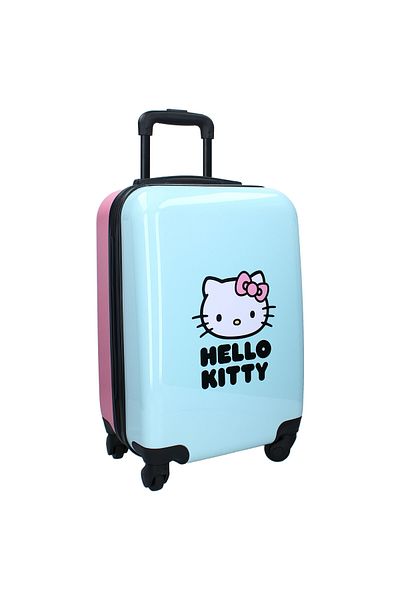 Hello Kitty Children's trolley, dimensions 46x33x21 cm, ABS, Multicolor, Voyage Vibes, Hello Kitty