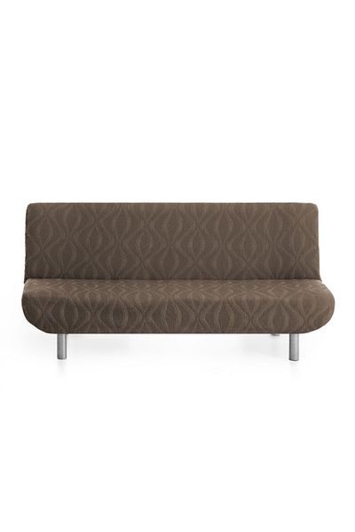 EYSA CONFECTIONES Husa elastica canapea 3 locuri fara brate, 180-200cm, Iria, C/17 Maro