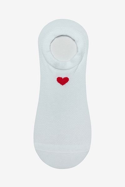 Penti Pure Heart Mintgrüne 3-teilige Sneaker-Socken