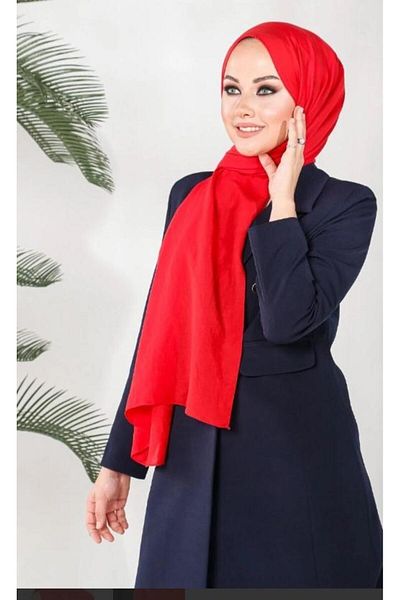 HAREM SCARF شال الكتاب المقدس - أحمر