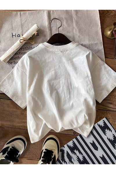 trendgar Μπλουζάκι unisex με λευκό στάμπα Vitange