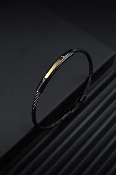 FERRO Siyah Çelik Takı FRJ10057-G