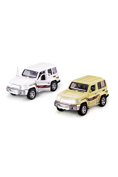 STEM 1:32 Toyota Jeep Alloy Return Door Car with Light Music - Assorted Color