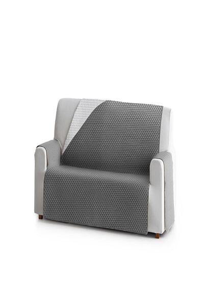 EYSA CONFECTIONES Waterproof quilted armchair cover, Oslo Protect, C/6 grey