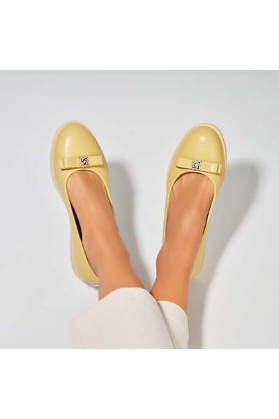 Joana Balerini dama Piele Ecologica Galben Markie