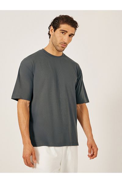 Styli Back Graphic Print Oversized T-Shirt