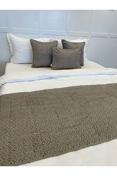 Lucien Home Bed Runner Throw Pillow Set