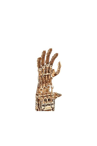 Wood Trick 3D mechanical puzzle, Cybernetic Hand, WT, wood, 586 pieces