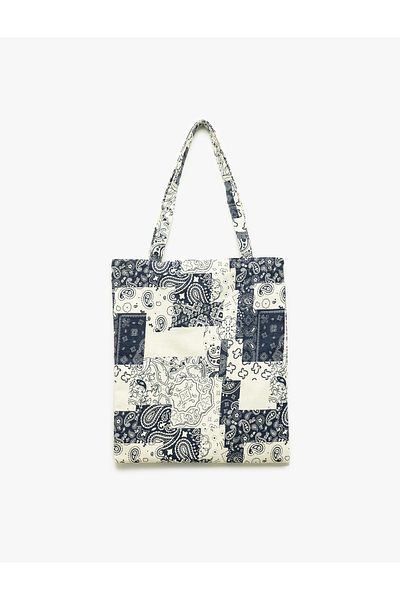 Koton Ethnic Patterned Tote Bag