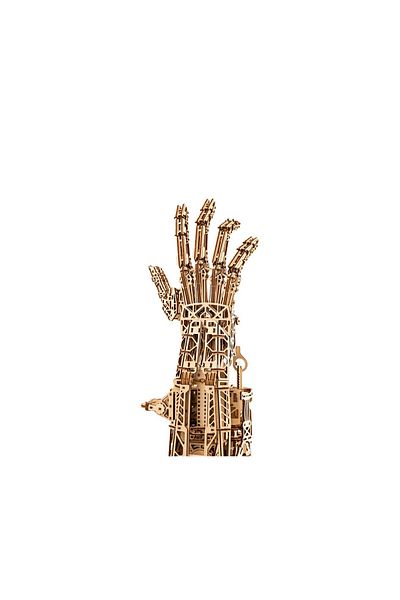 Wood Trick 3D mechanical puzzle, Cybernetic Hand, WT, wood, 586 pieces