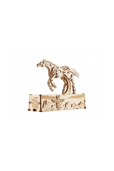 Wood Trick 3D Puzzle Mechanic, Mustang Mechanic, WT, Wood, 628 pieces