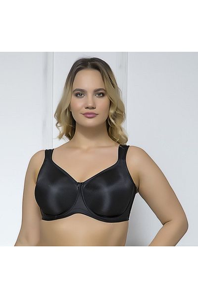 MOONLİGHT 2119 Μαύρο Σουτιέν υποστήριξης Minimizer (ΜΕ ΥΠΟΚΑΛΩΔΕΥΣΗ)