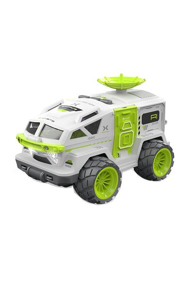 STEM Space Explorer Rover - Radar, Cool Lighting, Rugged Wheels - Windshield Opens with Figure Inside