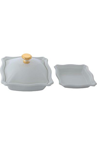 Generic Iron bowl with lid for storing dates with a seed bowl from Al Saif, s...