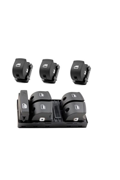 otobalcı Audi A3 Cam Açma Anahtarı Düğmesi Takımı 2004--2011