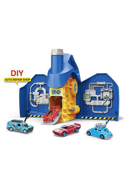 STEM Engine Oil Drum Parking Lot - 1PC Color May Vary