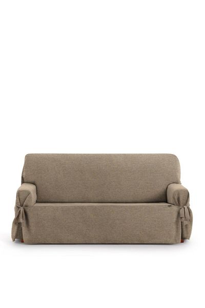 EYSA CONFECTIONES Universal 3-Seater Sofa Cover, Valeria, C/11 Brown