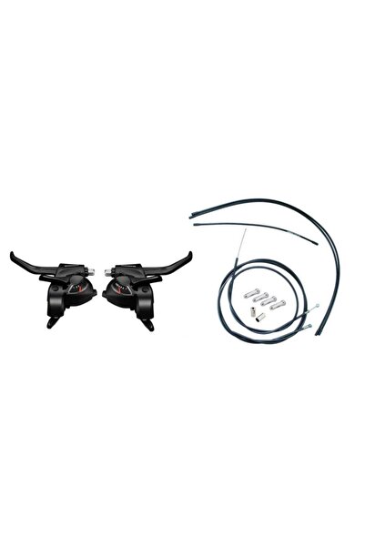 Shimano -ef41 3x7 Kablolu Fren Telli Kapsüllü Full Set
