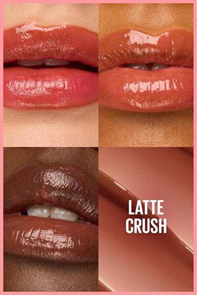 Maybelline New York Lifter Glaze Shea Yağı ve Hyalüronik Asit içeren Renkli Dudak Balmı - 09 Latte Crush