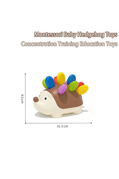 Choice Hedgehog Montessori Baby Toys Hand-eye Coordination Fine Motor Training Develop Concentration Chi...